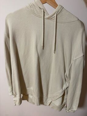 Weekday Cream Pullover Hoodie